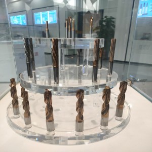 Overtrukket wolframstålbor